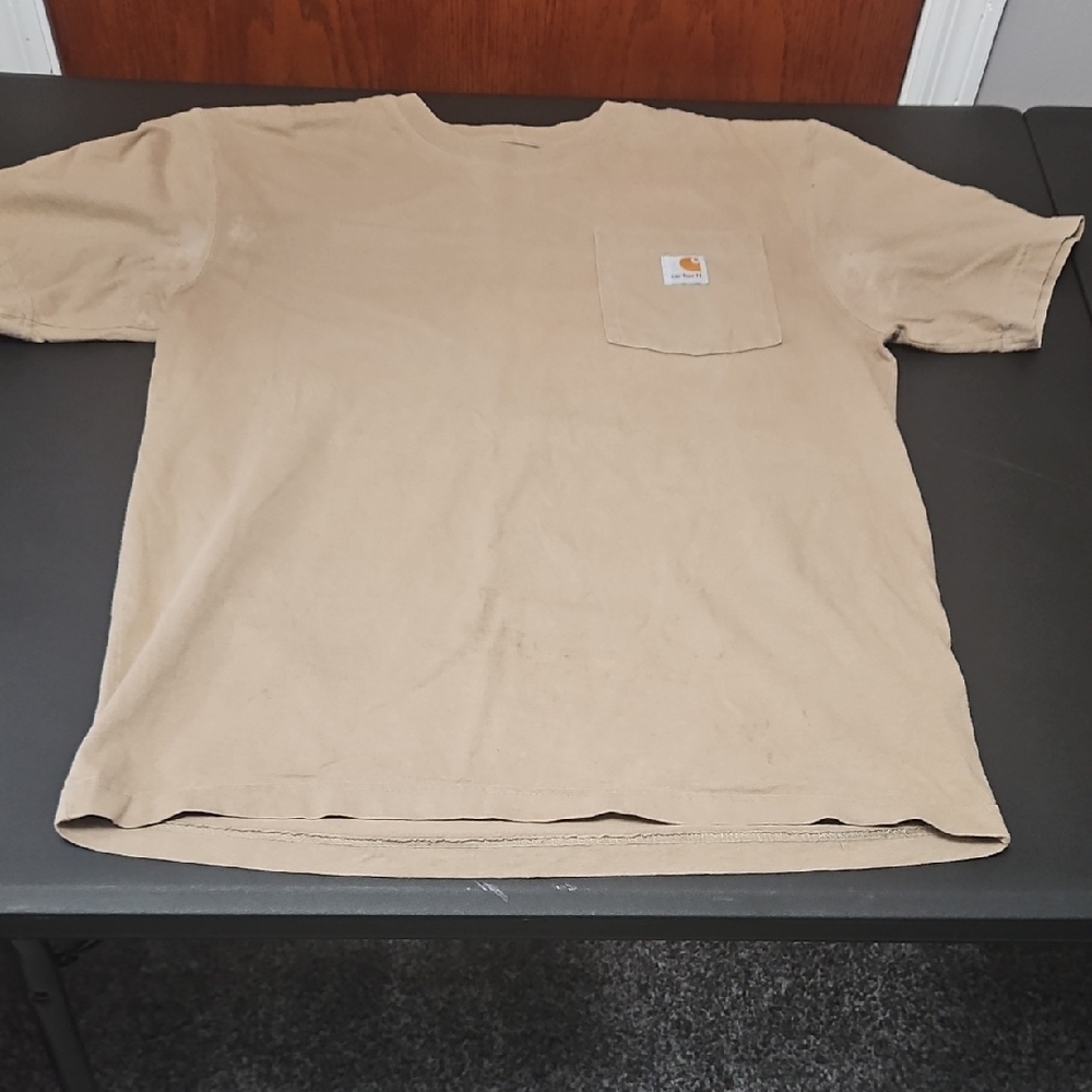 Carhartt Short-Sleeve Pocket Tee in Khaki